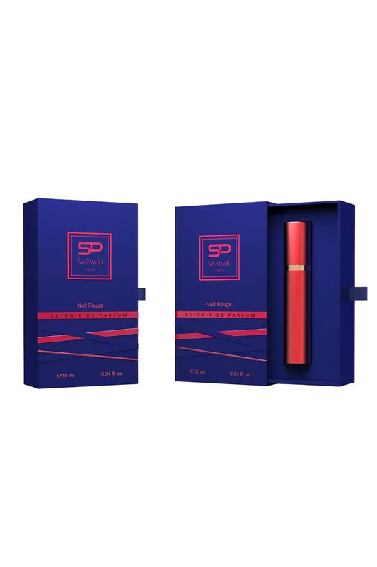 Sarvari Paris Nuit Rouge Extrait de Parfum 10 ML Unisex