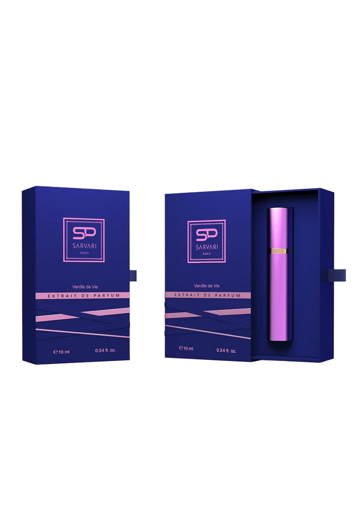 Sarvari Paris Vanille de Vie Extrait de Parfum 10 ML Unisex